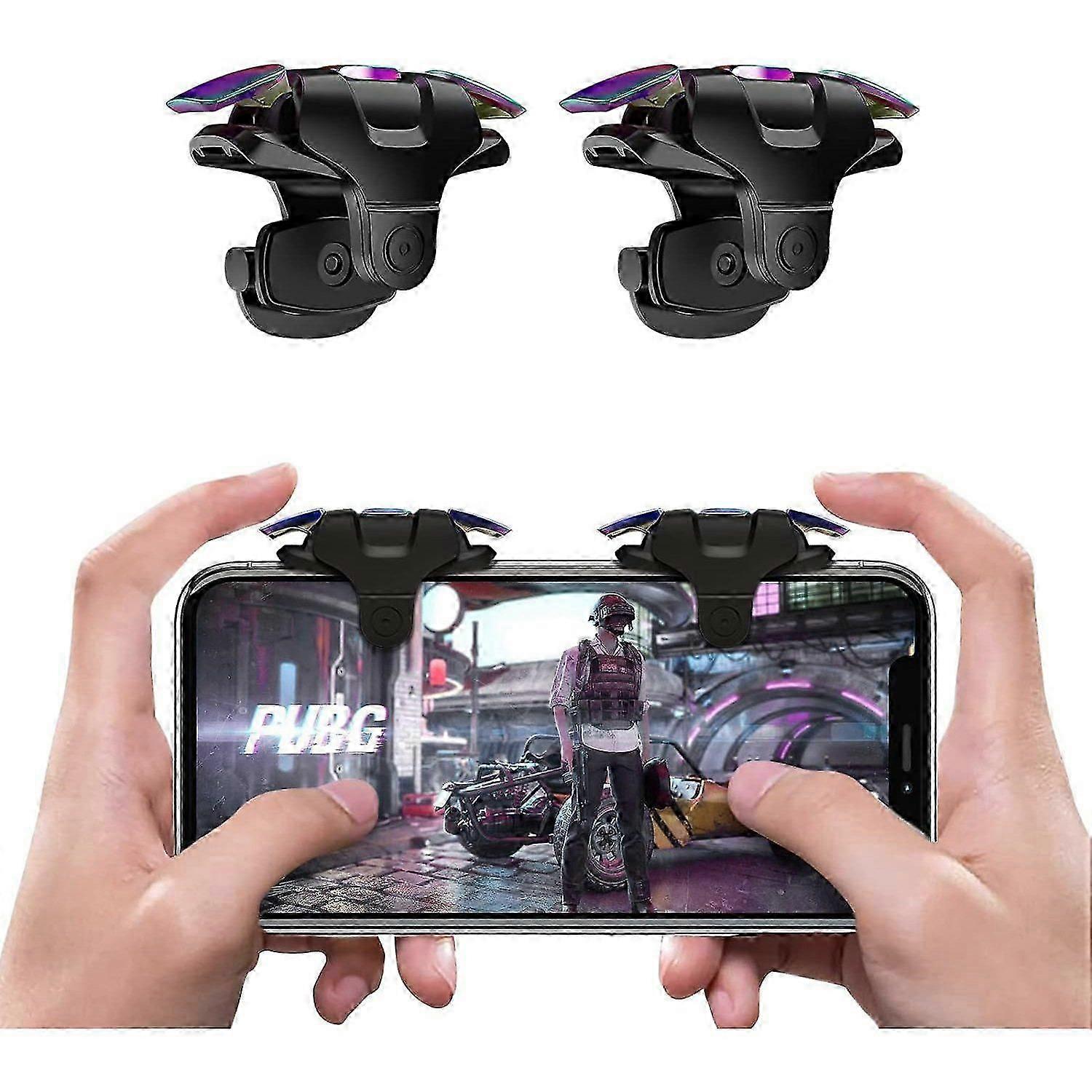 Shooting Game Controller, Mobile Game Trigger, Mobile Trigger L1R1 Controller for Gaming Accessories