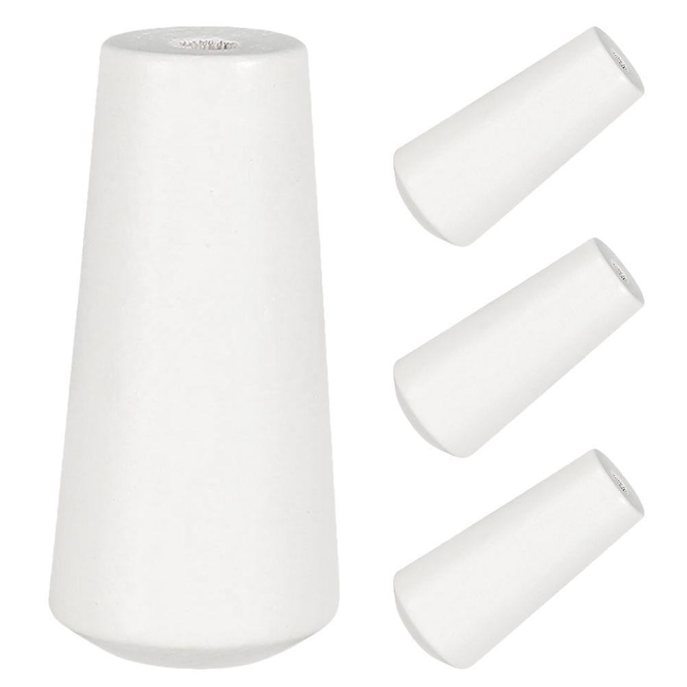 4pcs Wooden Pull Cord Knob for Window Blinds Small Blind Cord Holders Blind Pull Cord Knobs Blind Cord Weights Blind Replacement Parts Window Blind Re