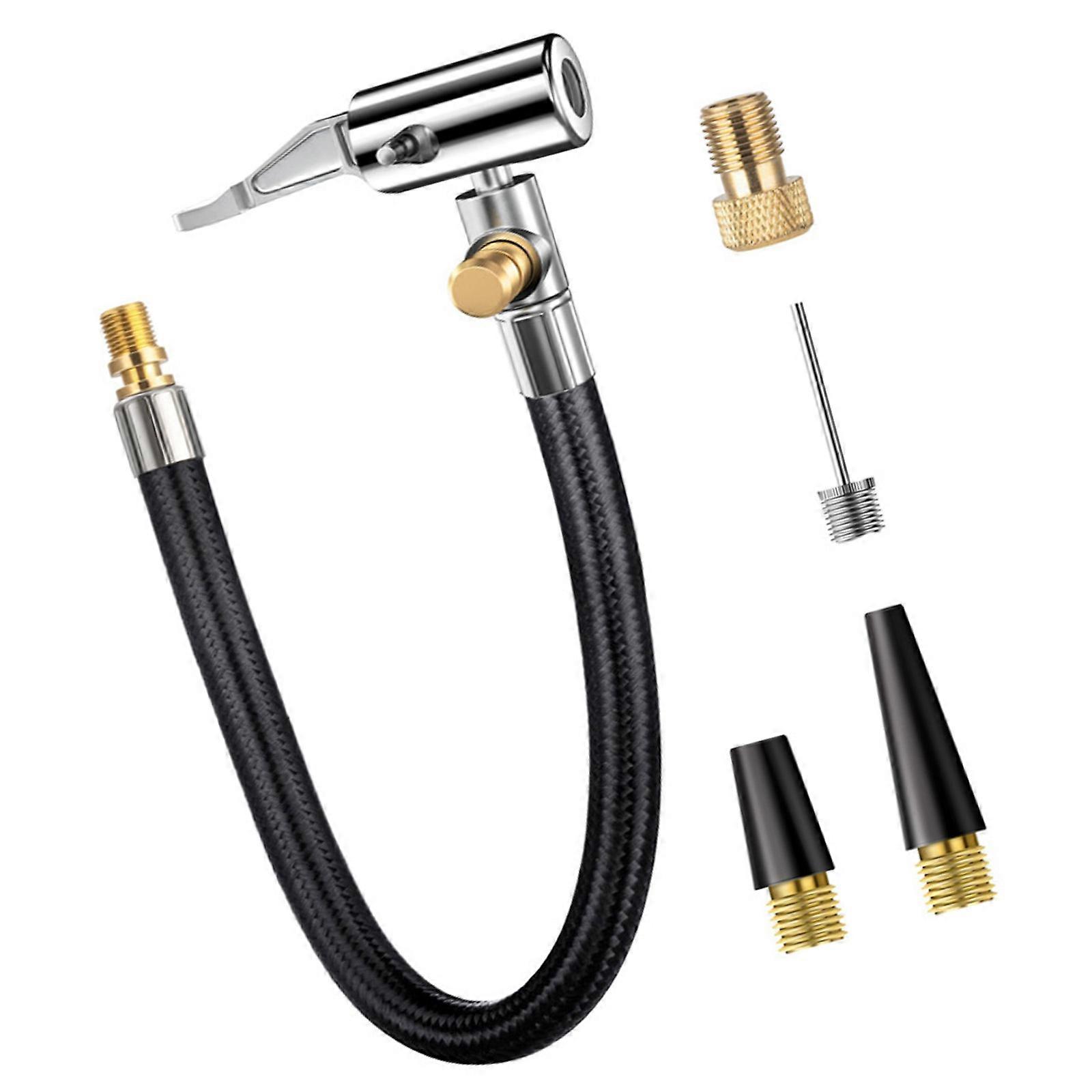 Easy to Use Tire Inflator Hose Adapter Tire Pump Hose Inflator for Efficient Inflation of Car Bike Motorcycle Tires  55cm