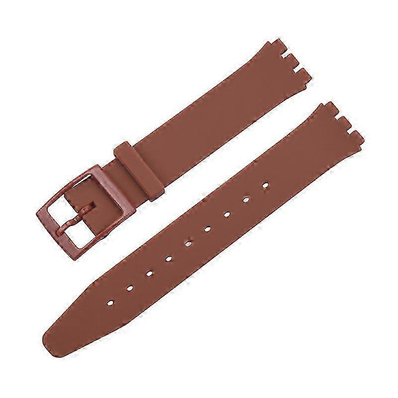 Vékony 16 mm-es szilikon óraszíj a Swatch Skinhez - csereszíj tűs csattal piros, sötétkék, fekete, fehér színben