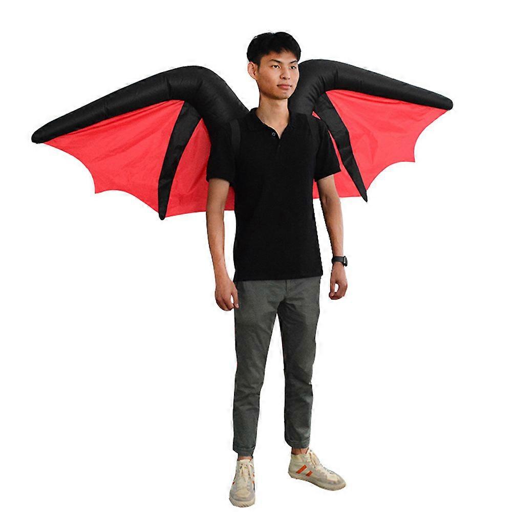 Inflatable Wings Costume for Carnival Stage Performance Bat Wings 1Set