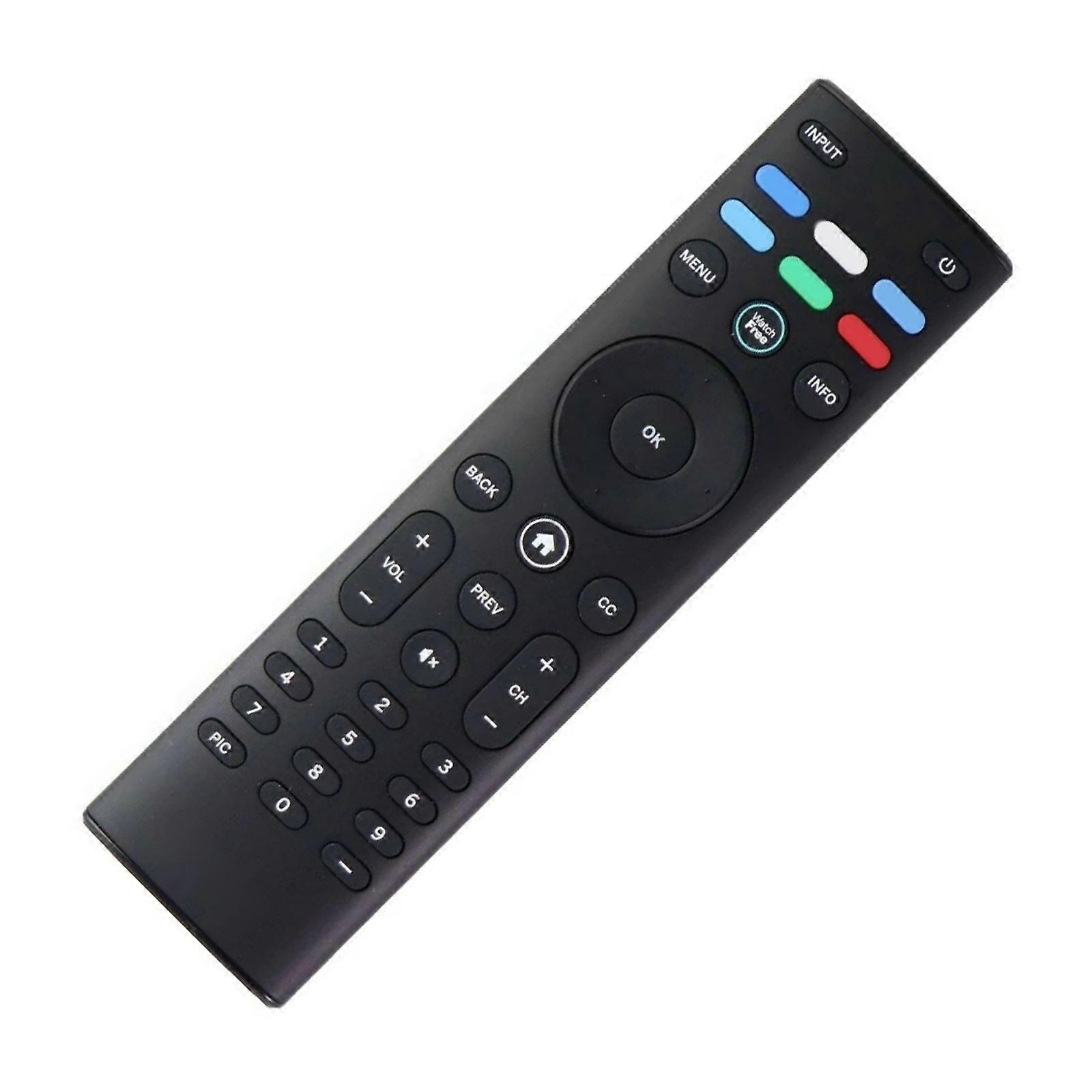 Portable and Ergonomic Remote for All LCD LED HDTV UHD 4K TVs Comfortable Handling and Mobilitys Multicolor