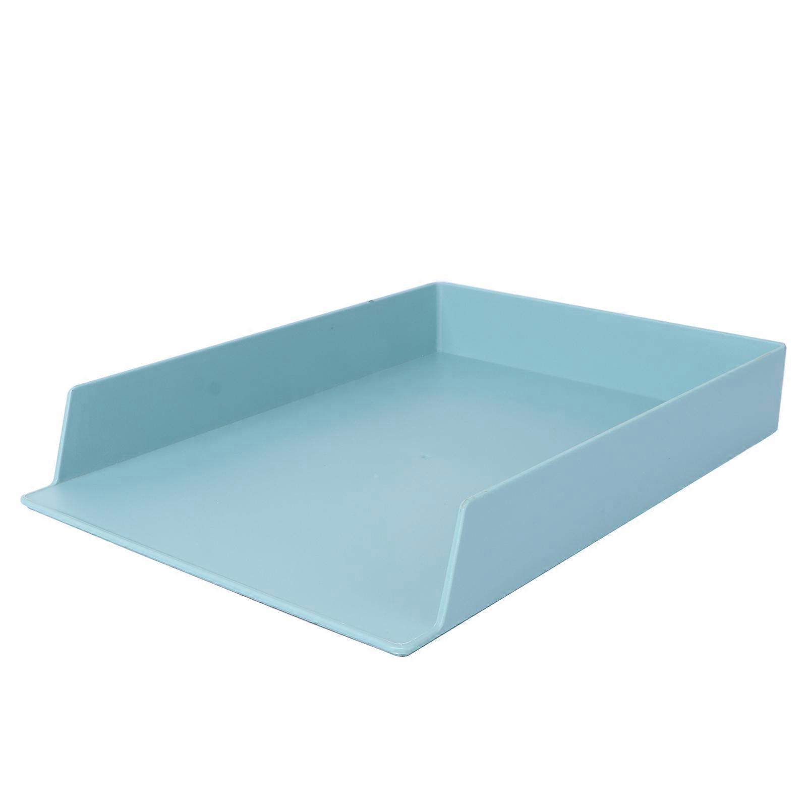 Green Plastic Storage Box for Office Use and Rustless Design