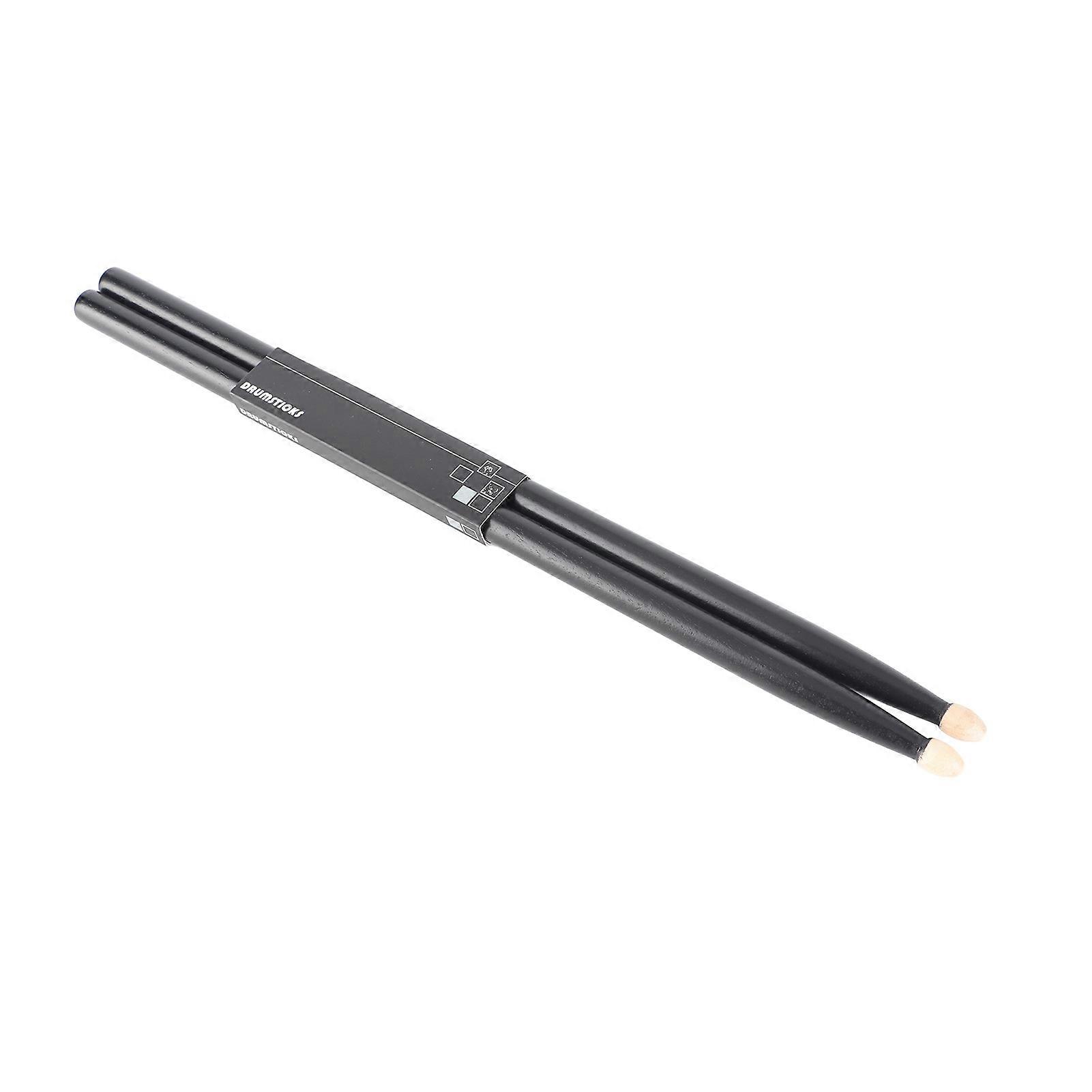 2Pcs 5A Maple Wood Drumstick Set Safe Practical Simple Operating Wooden Drum Stick Kit