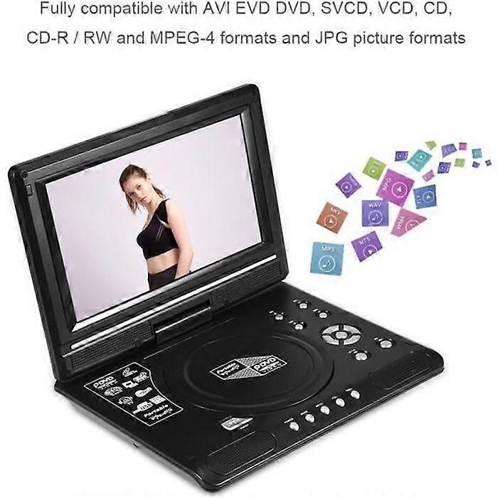 inch Rotating Screen Portable DVD Player