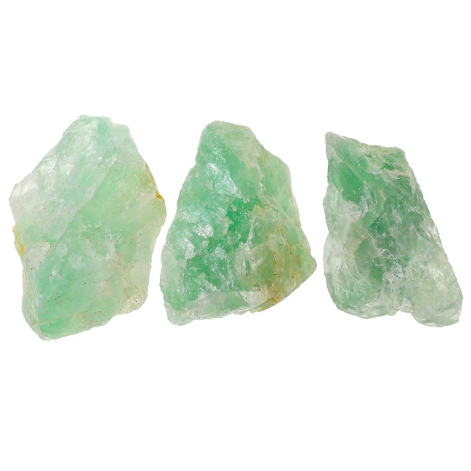Aromatherapy Diffuser Crystal Stone Collection For Office Decor Featuring Natural Light Green Color 1 Bag