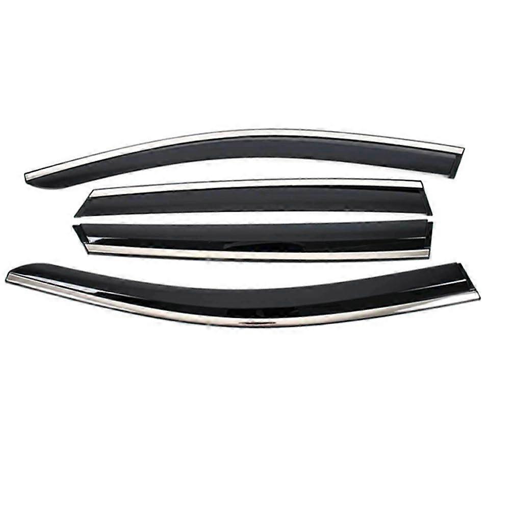 Auto window wind deflectors for EVERUS S1 2011, stickon deflectors air deflectors rain deflectors