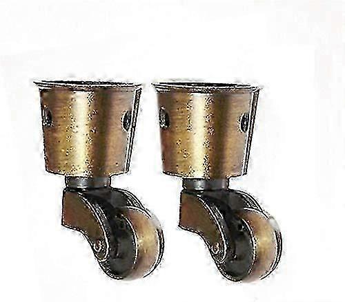 2025 Universal Möbelrollen - 2er Set Schwerlast Messing