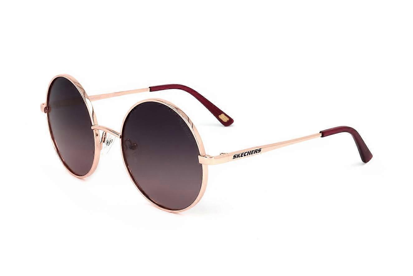 Sunglasses Skechers SE6171 28M SHINY ROSE GOLD 55/21/140 WOMAN