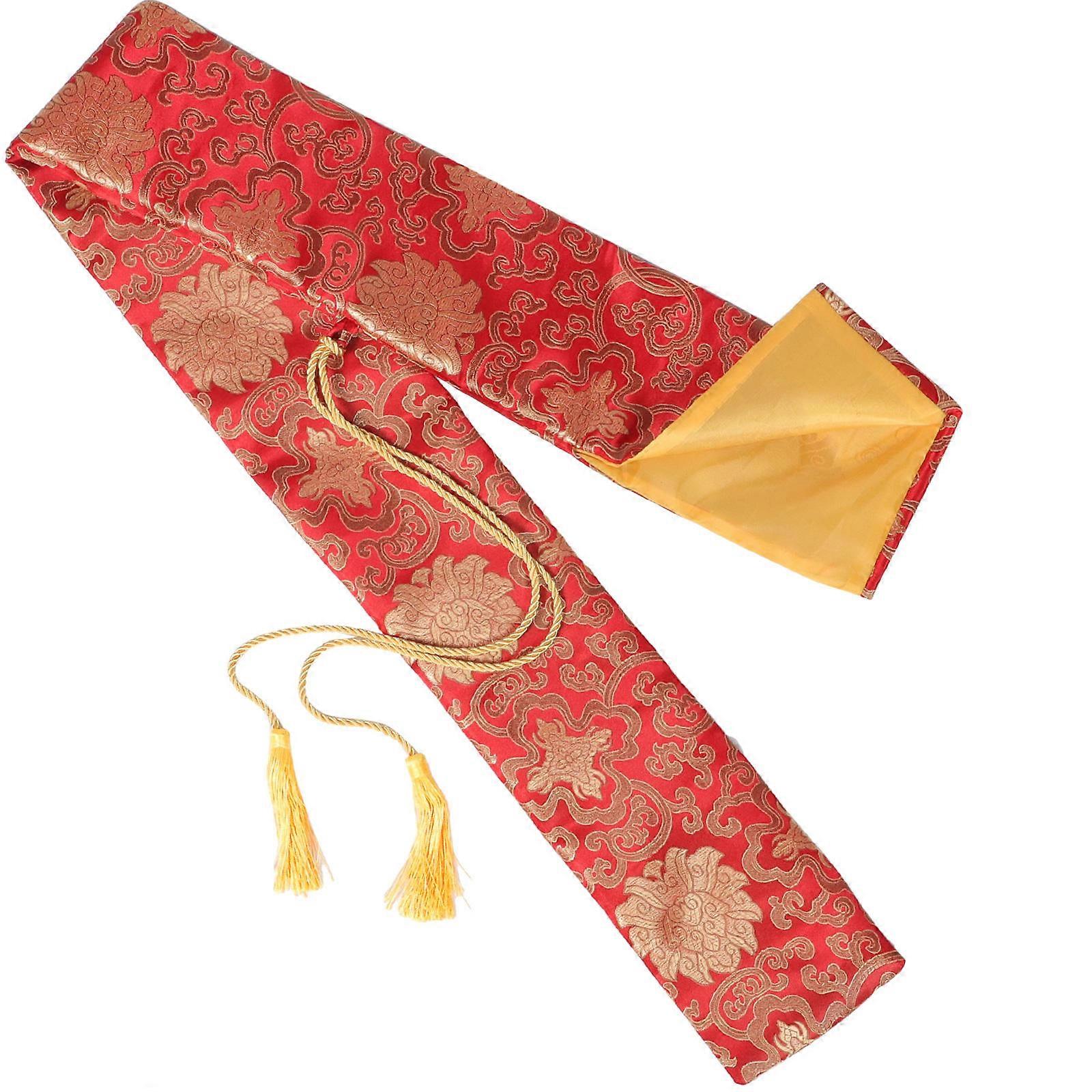 Silk Cloth Sword Bag for Japanese and Chinese Tai Chi Swords 1 Set Storage Pouch