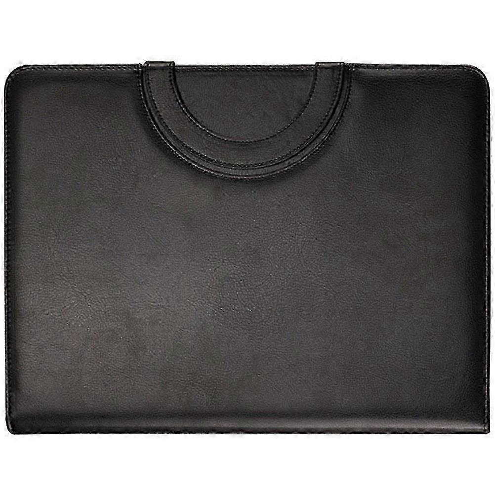 Business Portfolio Binder Executive Business Storage Container Multi-Compartment Organization PU Material 1Set