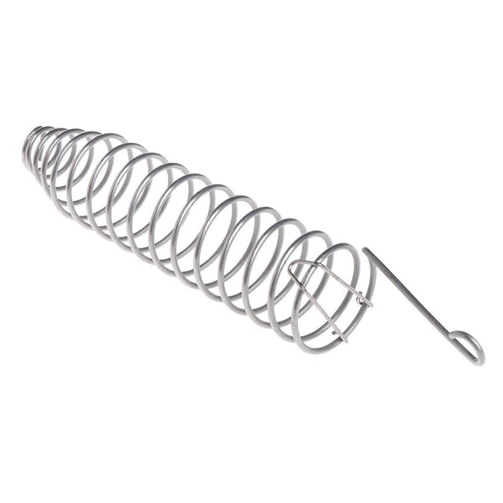 喂鸟器鹦鹉鸟杆螺旋金属鸟食容器带钩鹦鹉不锈钢水果零食串