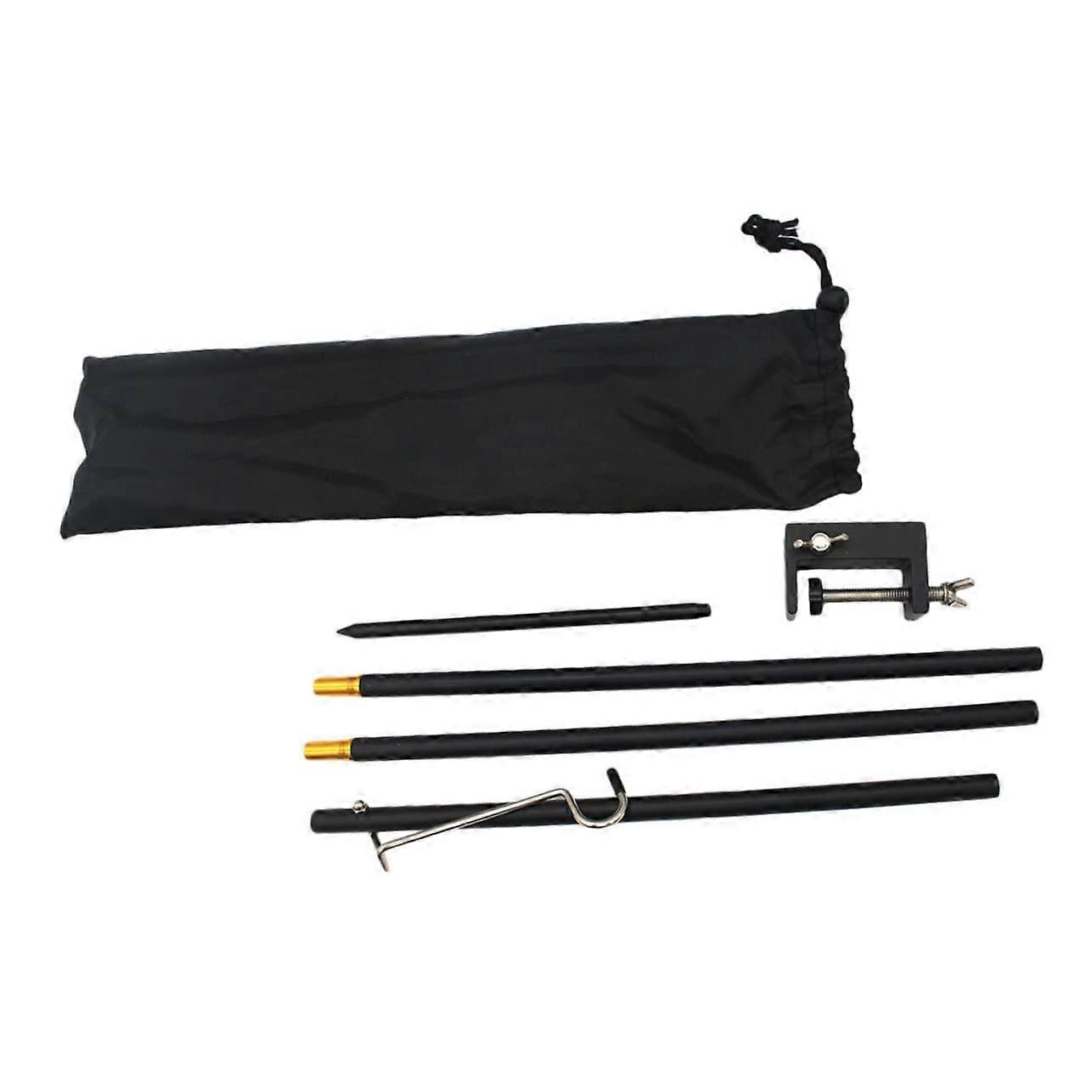 Light Stand Camping Lamp Pole Multifunctional Aluminium Alloy Tent Light Portable Lantern Camping