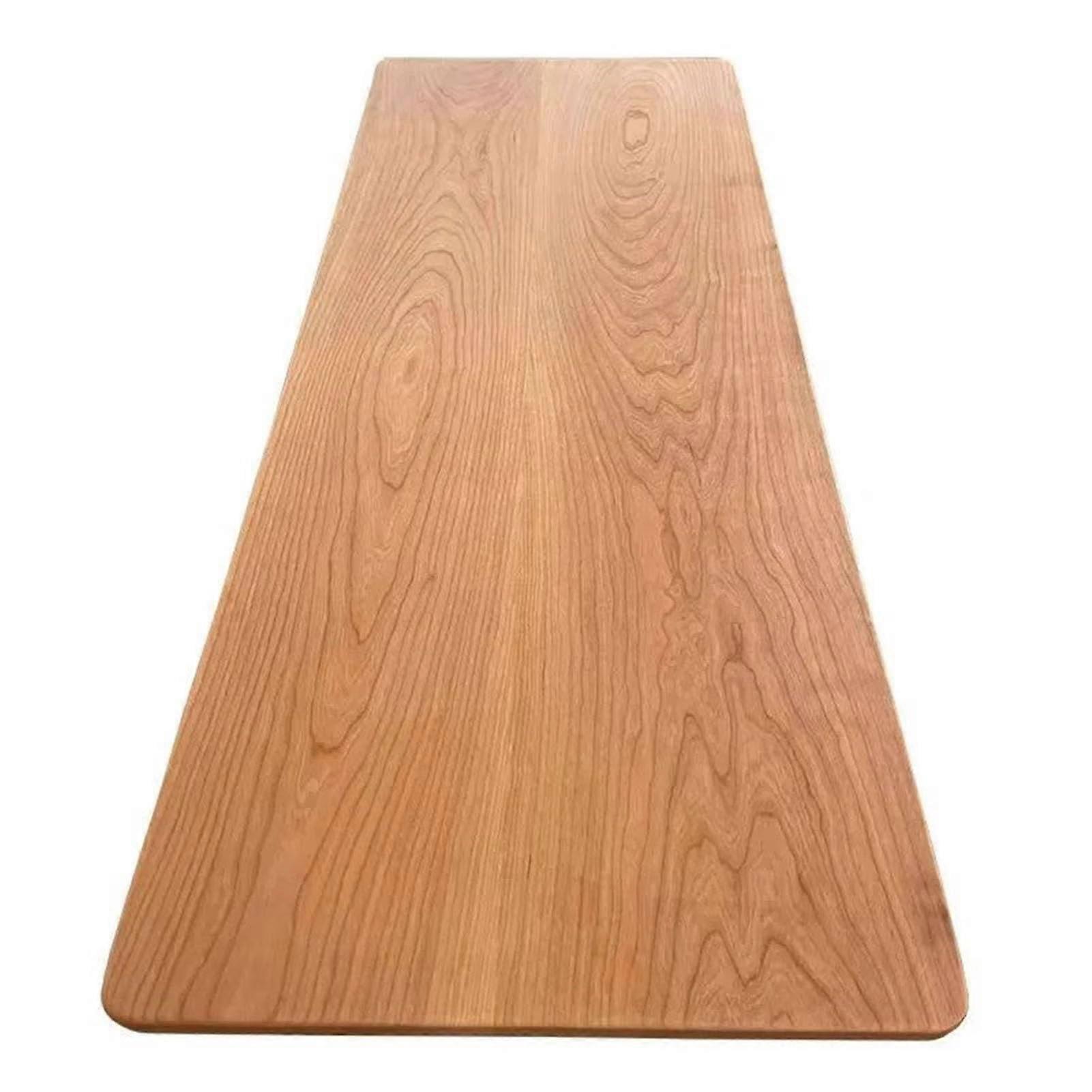 Robust solid wood worktop, untreated, DIY floating shelves, polished both sides