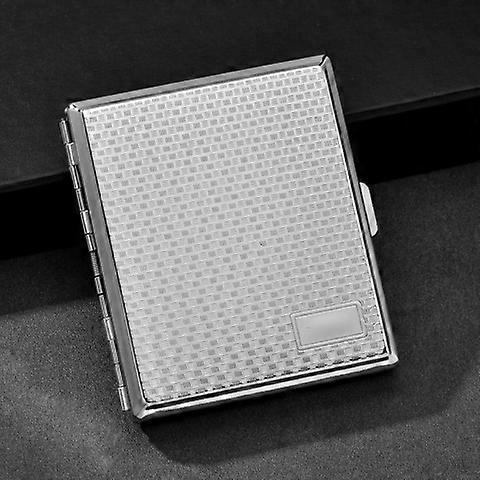 Vintage carved metal cigarette case