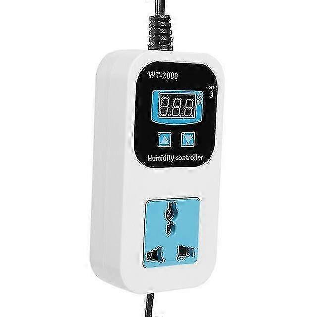Digital Humidity Control Sensor Switch Socket 110-220v 10a Hygrometer Hygrostat Multifunctional Household Accessaries 2025