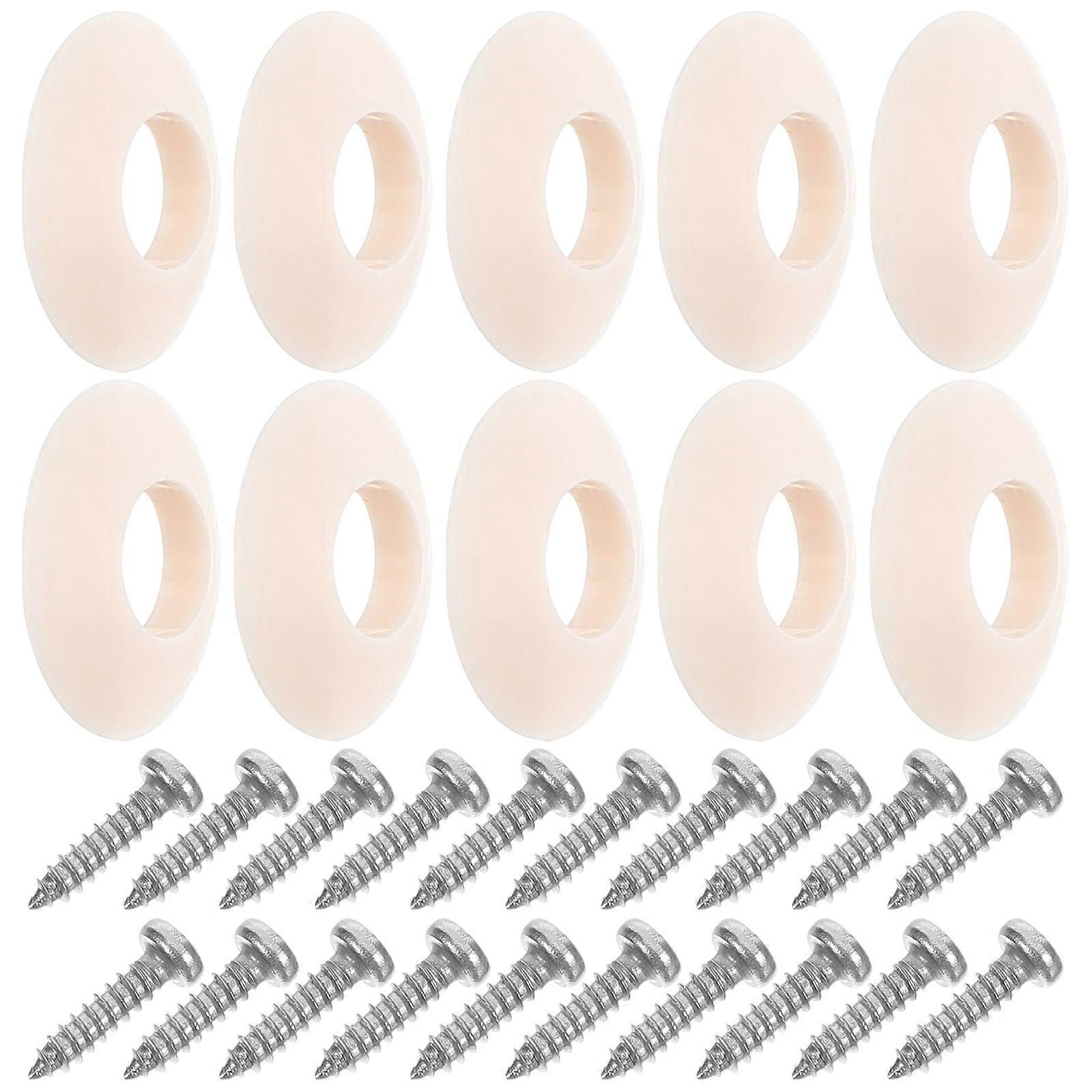 Guitar Repair Tools for Musicians Guitar Accessories 1 Set White Tuner Peg Spacer Tuning Stability