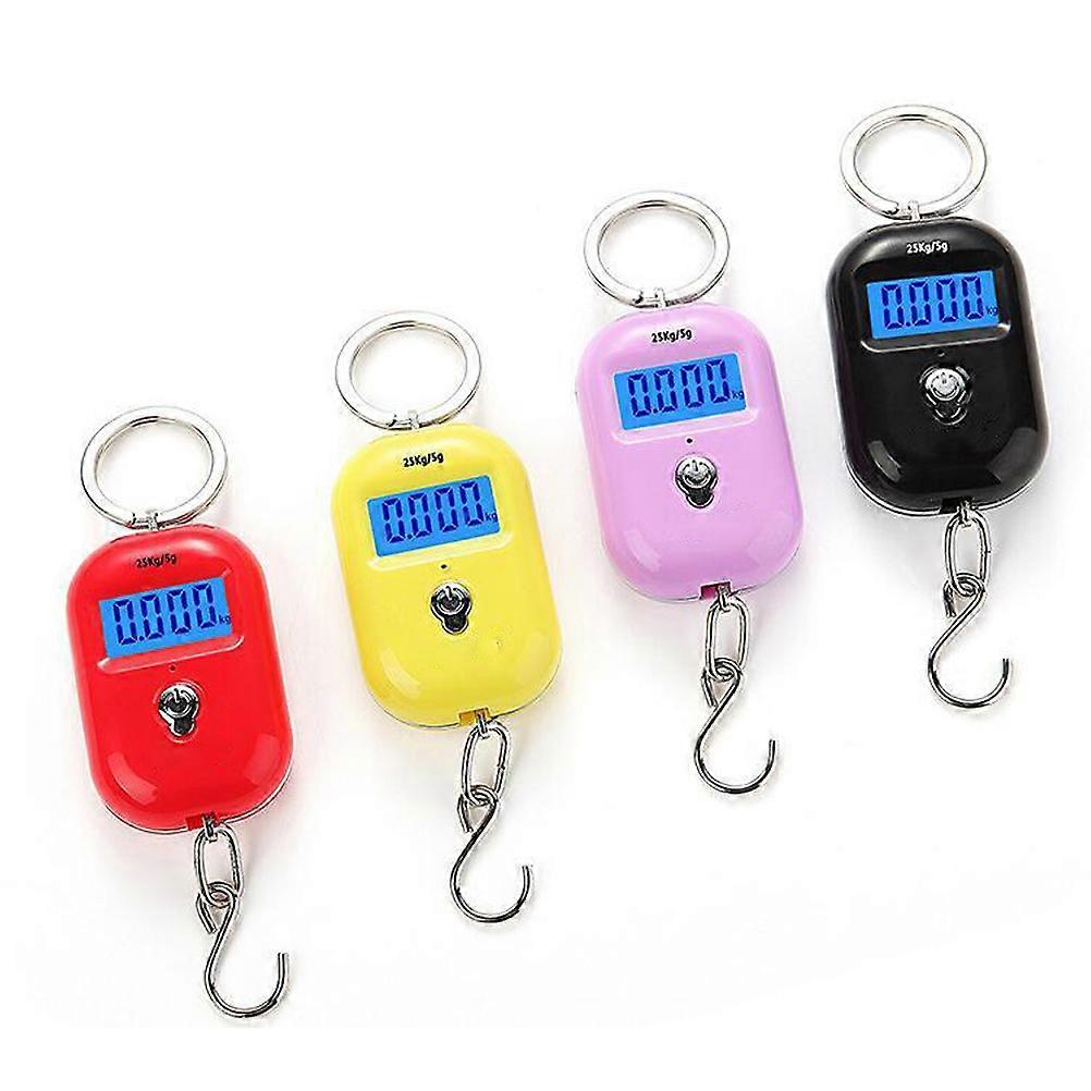 Handheld Electronic Scale Mini Size Suitable For Travel Household Use With Digital Weighing Function 1Set