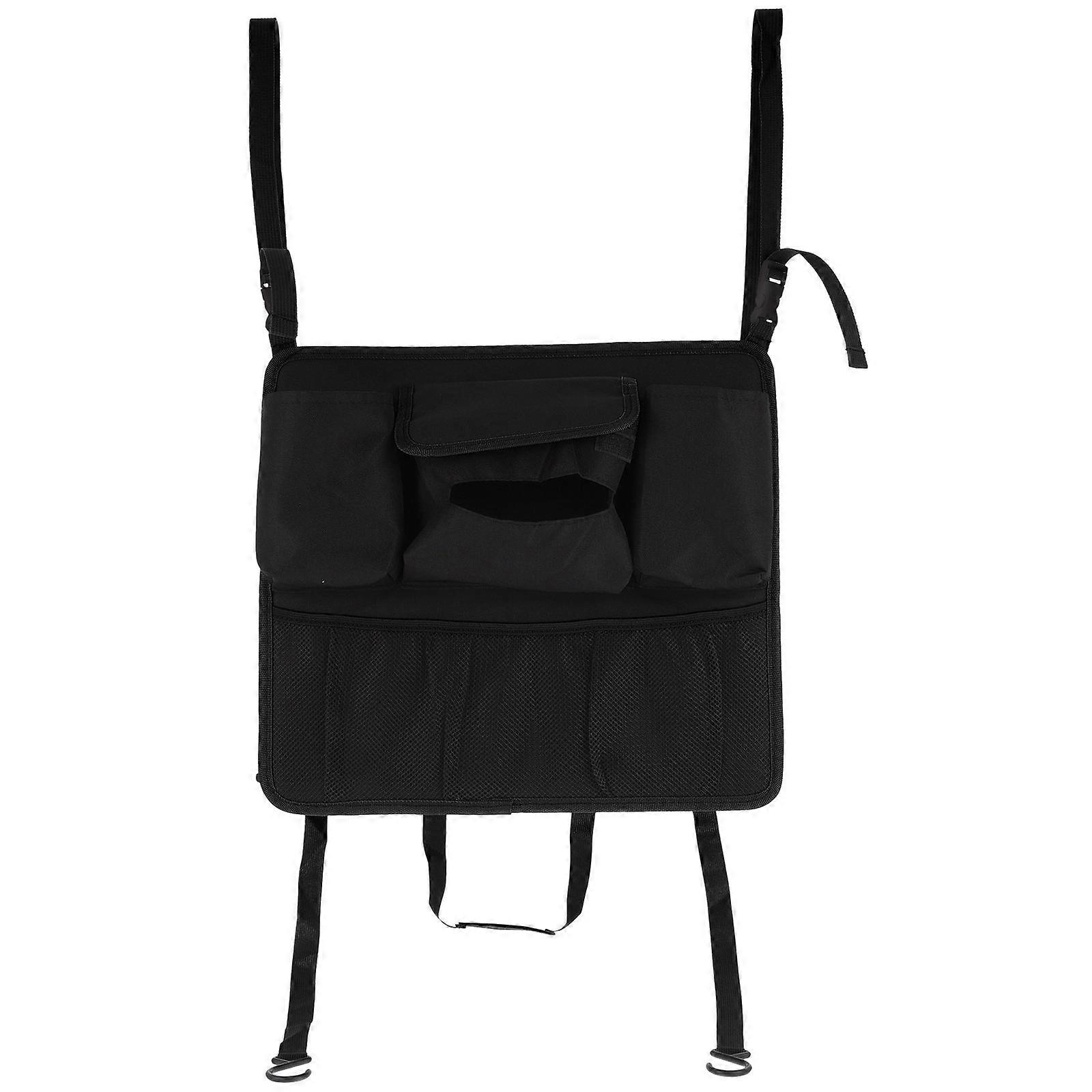 Car Seat Mesh Bag For Toy Storage Organization With Separation Features 40X36cm Oxford 1Pack