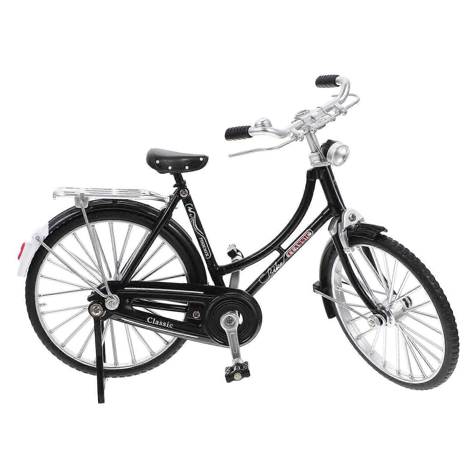 Hemoton Model Statue 1 Set Alloy Bike Adornment Sculpture Ornament