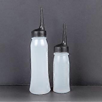 3pcs Haarfärbeflaschen Haarfärbeshampoo Flasche Nachfüllbarer Behälter für Salon