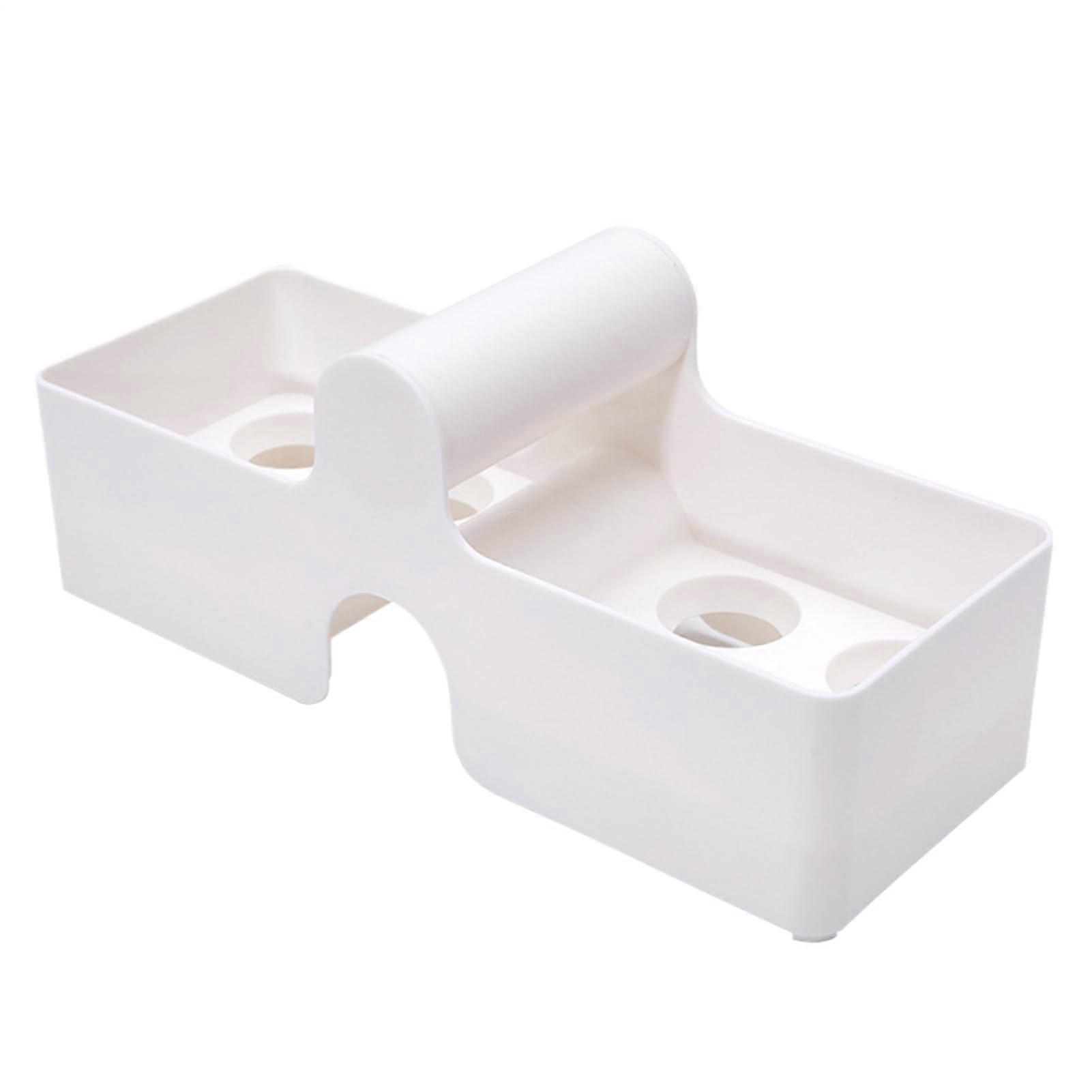 Egg Carrier Storage Container With Curved Handle, Portable Plastic Egg Tray For Picnics And Hiking