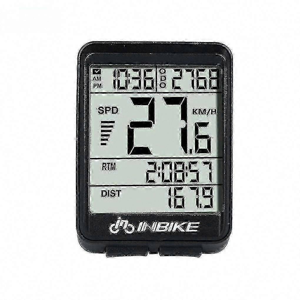 Waterproof Wireless Digital Bicycle Speedometer & Odometer for Cycling