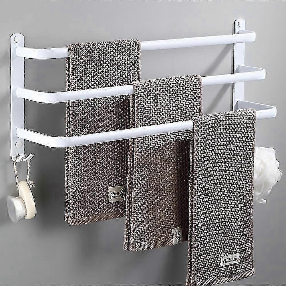 2025 Bathroom Towel Rack, Towel Bars Wall Mounted White