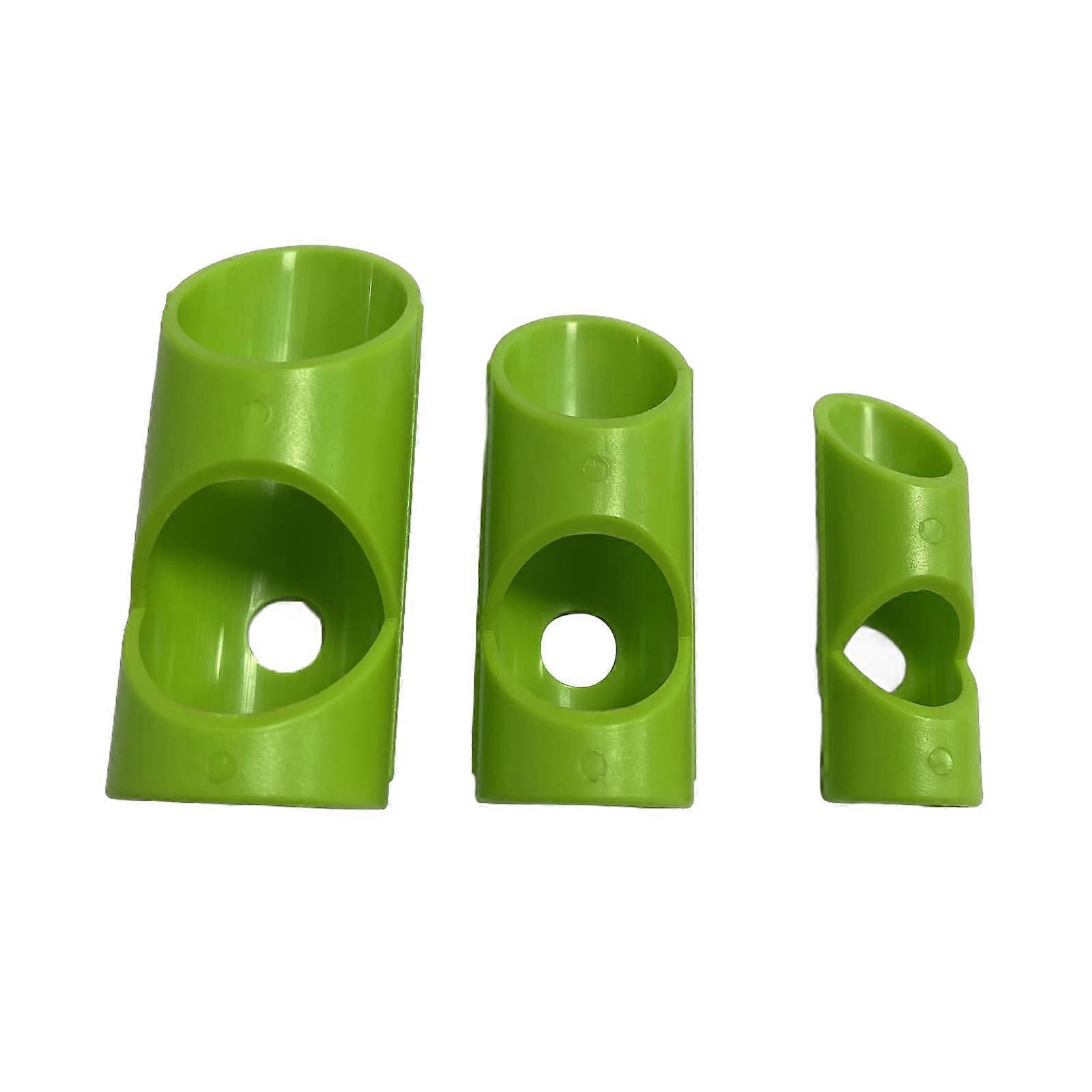 3pcs Foam Tube Cutter Tool Pipe Insulation Cutting Guide Foam Tube Insulation Cutting Tools Foam Tube Cutter Green