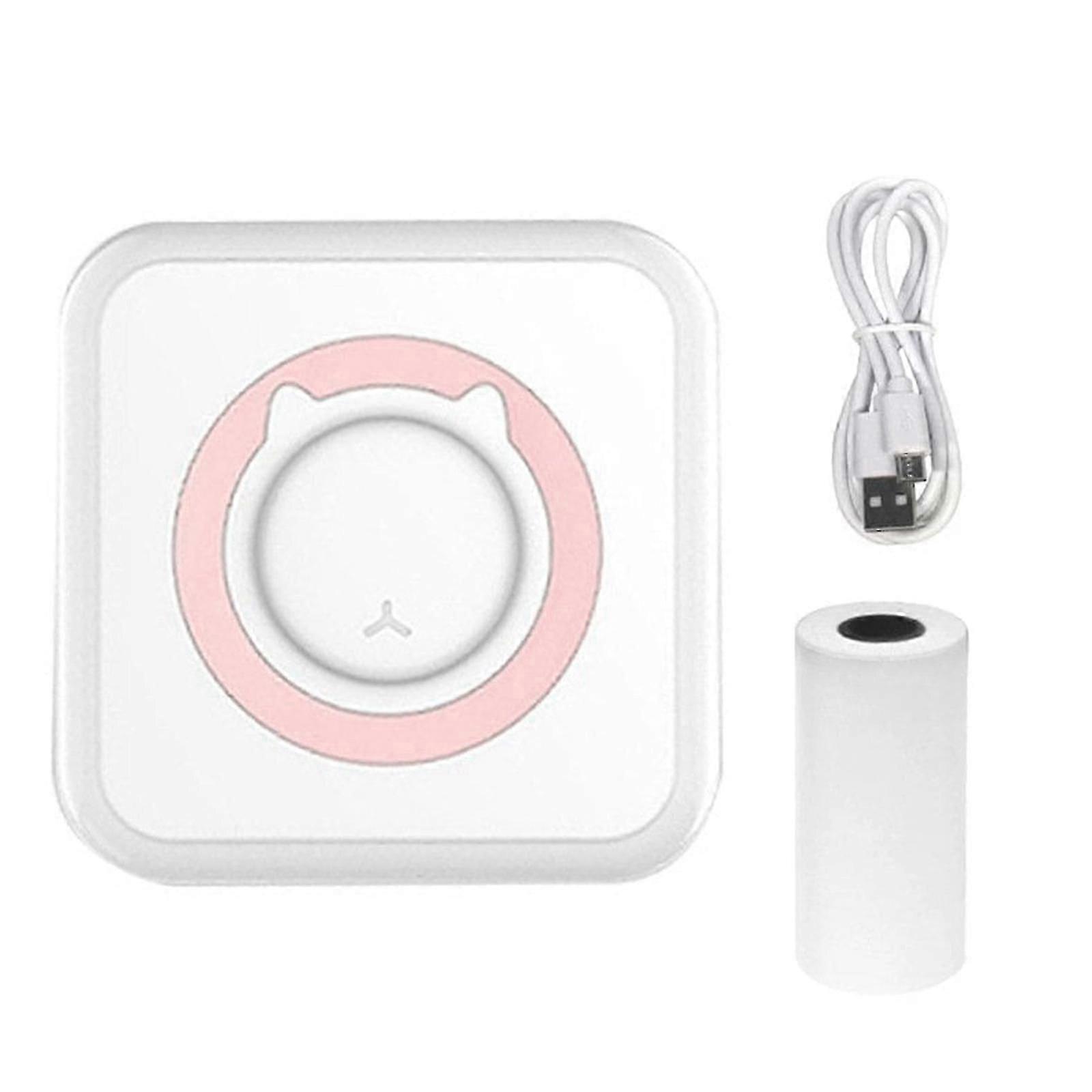 2025 Mini Thermal Printer Instant Sticker Printer Printing Inkless Portable