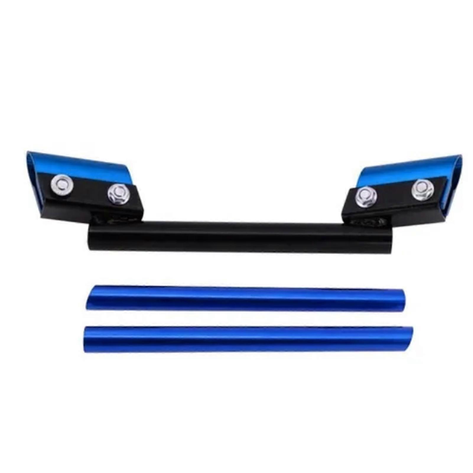 Blue Motorcycle Handlebar 22mm Aluminum Alloy Upgrade Part for Easy Installation