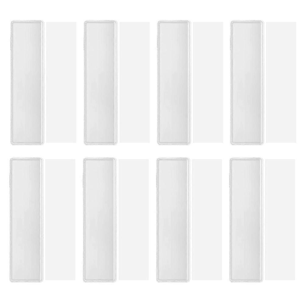Transparent Self Adhesive Label Holders with Blank Cards for Office, Supermarket & Storage Organization Clear Display Pockets for Efficient
