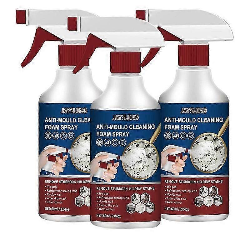 1-3x アンチモールドクリーニングフォームスプレー効果的なモールドリムーバー剤カビクリーナー