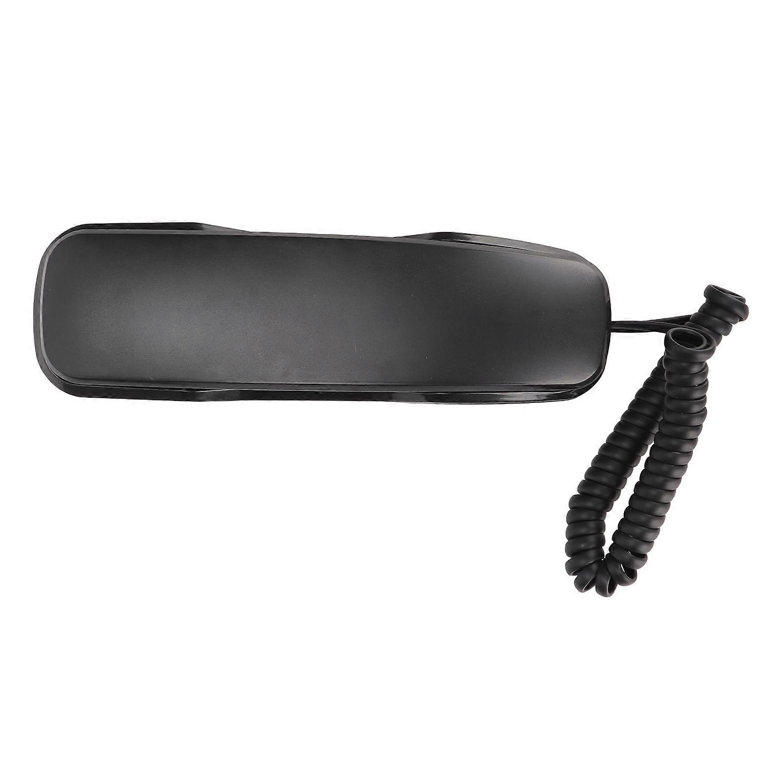 Corded Phone KX-T1043 Black Wall Mount Mute Redial Function