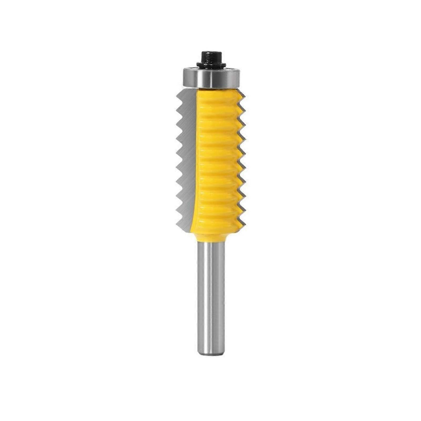 Xianglaa-top Bearing Router Bit V Joint, Finger Joint Cutter For Wood Tenon, Cone Tenon Milling, 8mmShank, Edge8x19x54