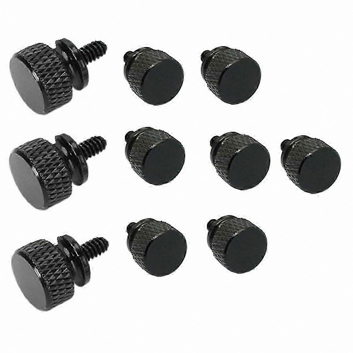 10 Pieces M3.5 UNC6-32 Hand Screws for GPU Holder, PSU, PC Case Side Panel, Computer Assembly Hardware