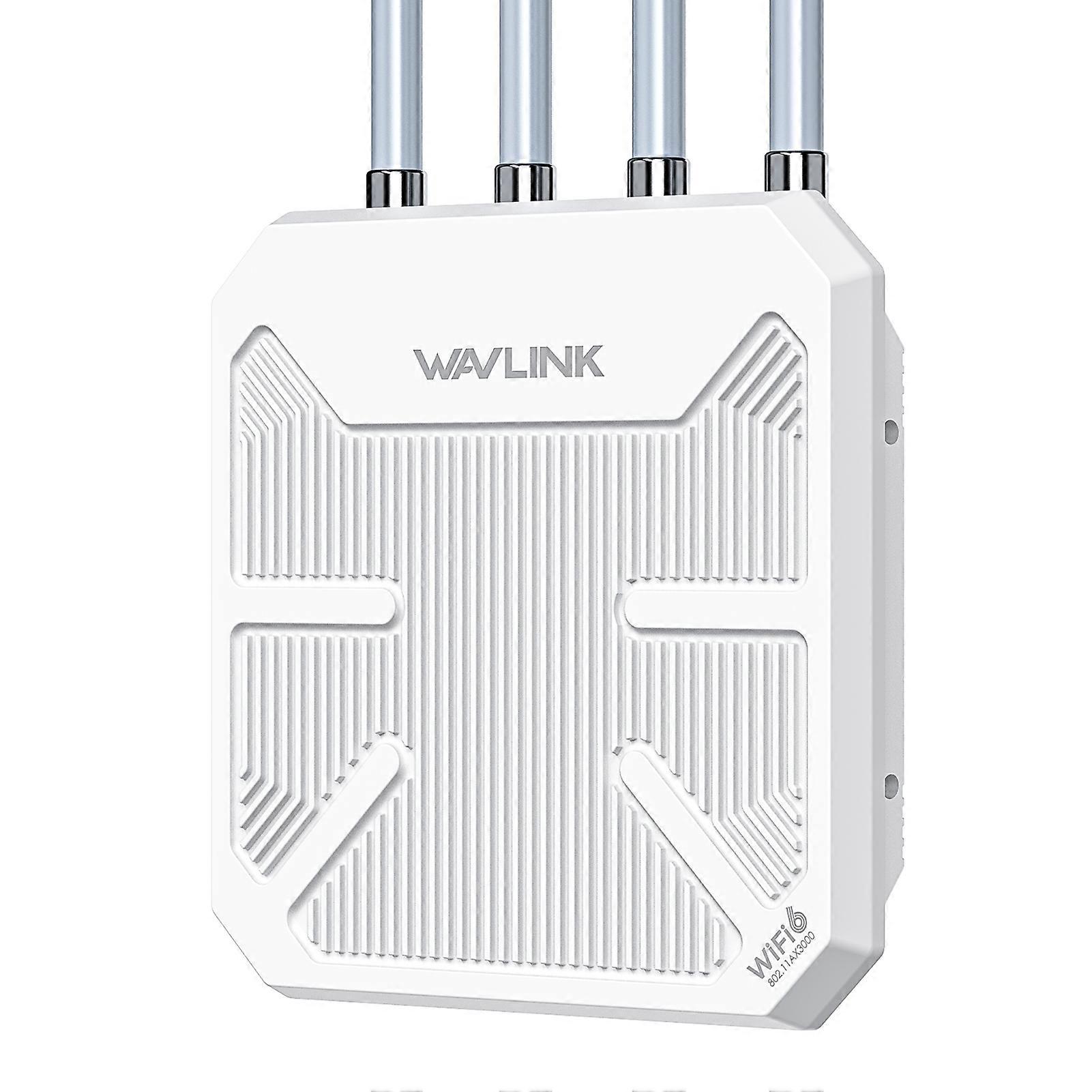Routeur WiFi 6 extérieur bi-bande 573Mbps/2402Mbps IP67 24x7x24cm