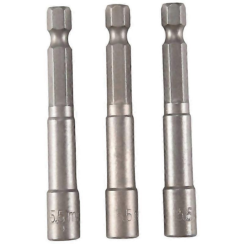 For 65mm Length 55mm Hex Socket Driver Bit Magnetic Bit 3