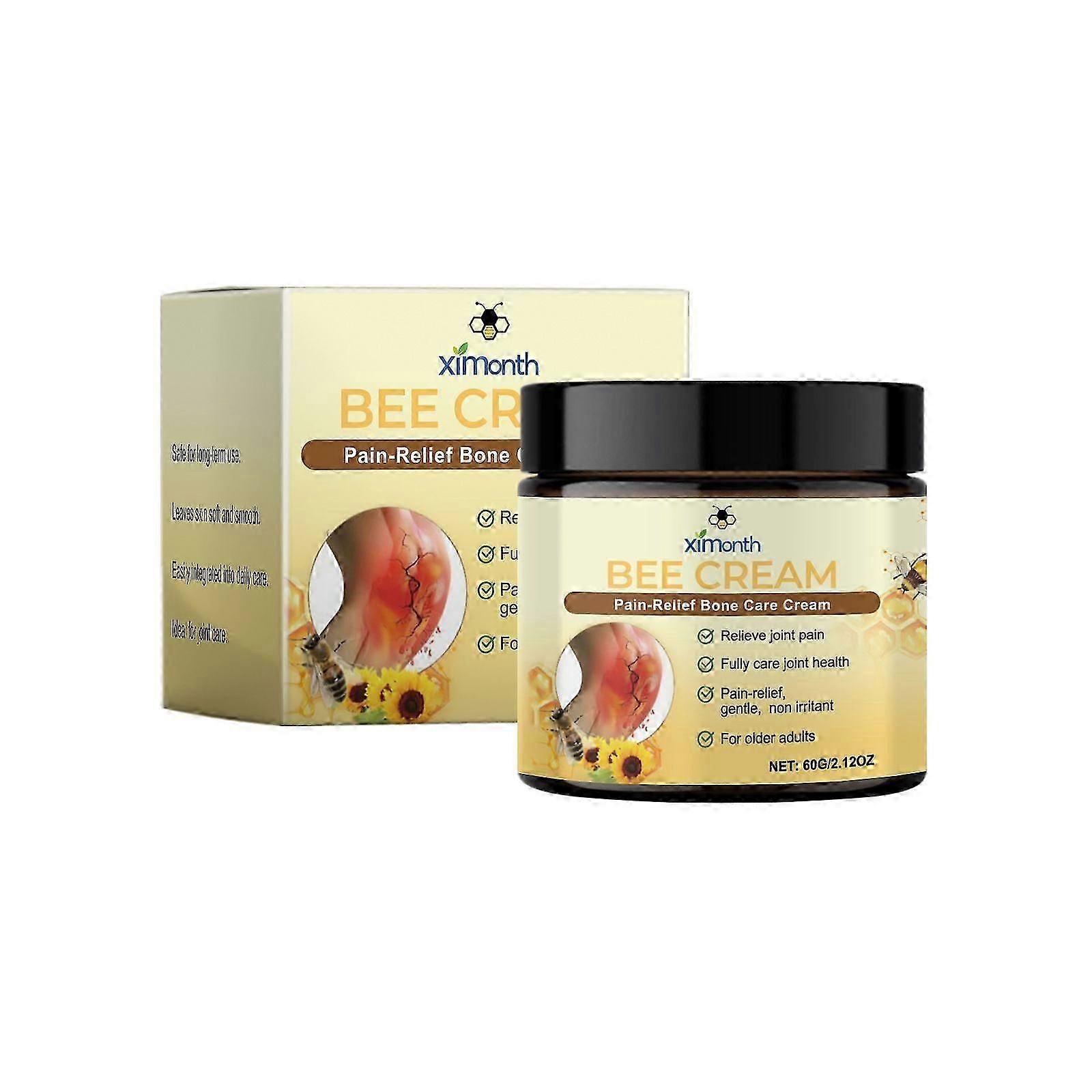 Bee Venom Joint Cream - Advanced Joint and Bone Cream, Joint & Muscle Soothing, Bee Venom Cream for Back, Knee, Hands, Neck, Feet