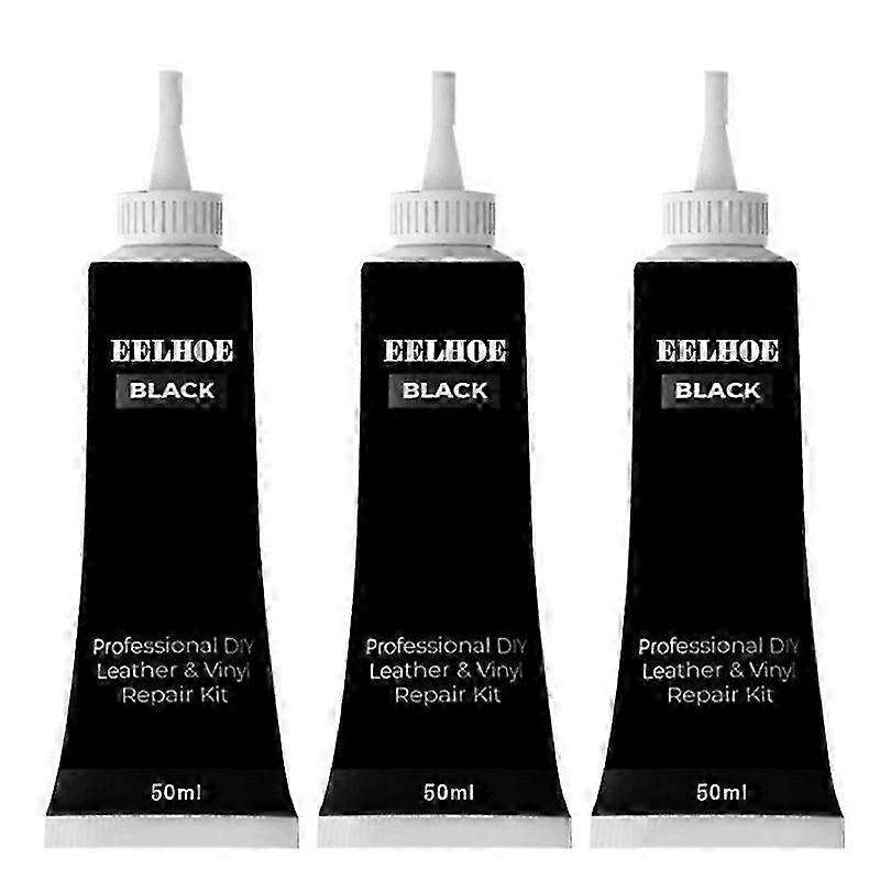 3pcs Advanced Leather Repair Gel Kit Filler Restore Car Seat Sofa Scratch Rips Holes