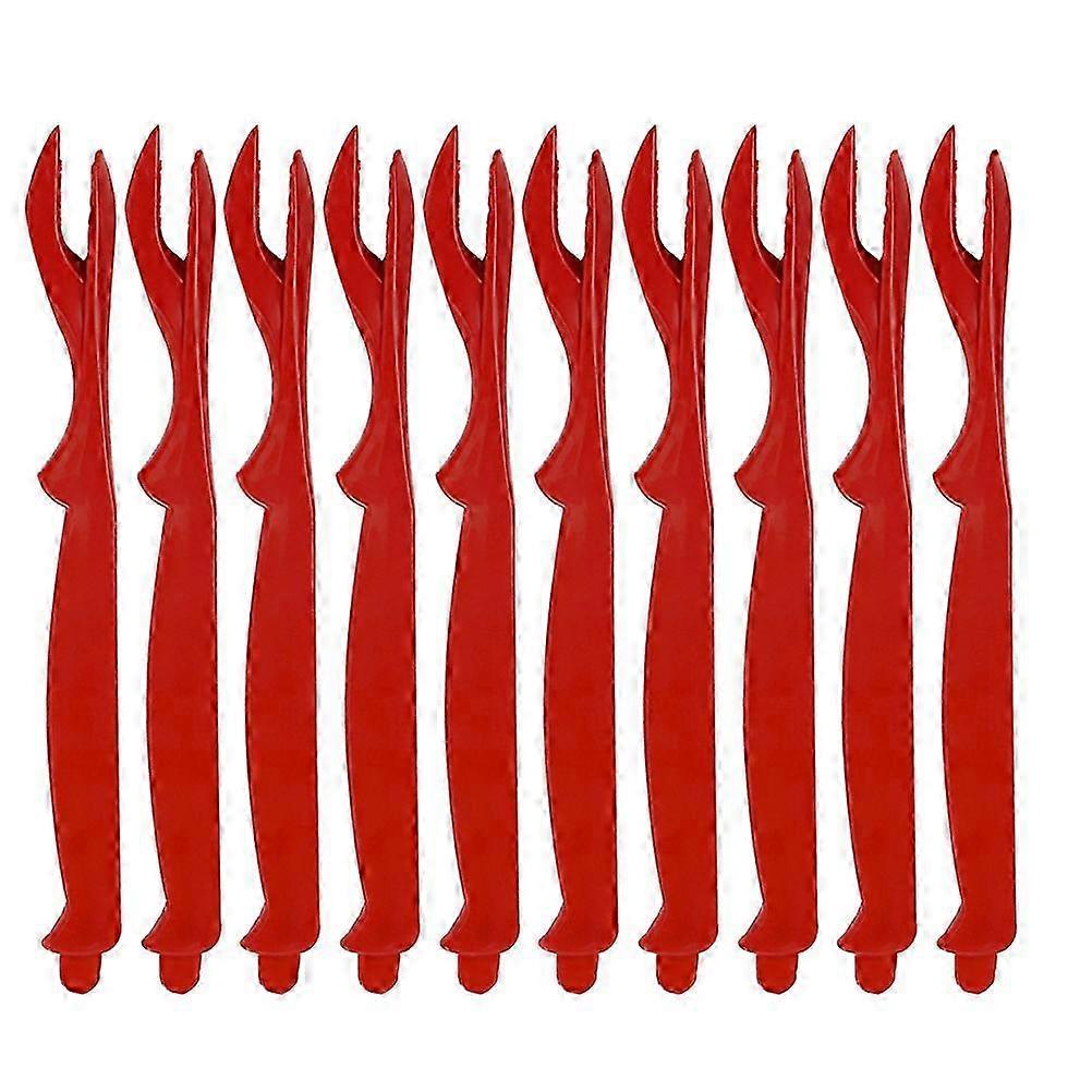 10pcs Crab Fork Seafood Fork Pick Multifunctional Crab Fork Household Crab Fork 2025