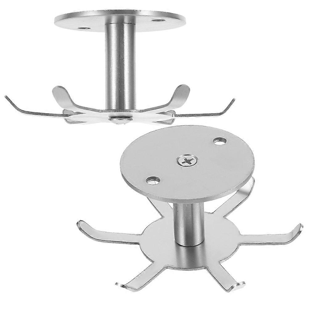 Rotating Kitchen Utensil Hanger Under Cabinet Hooks for Kitchen Use 10Pcs