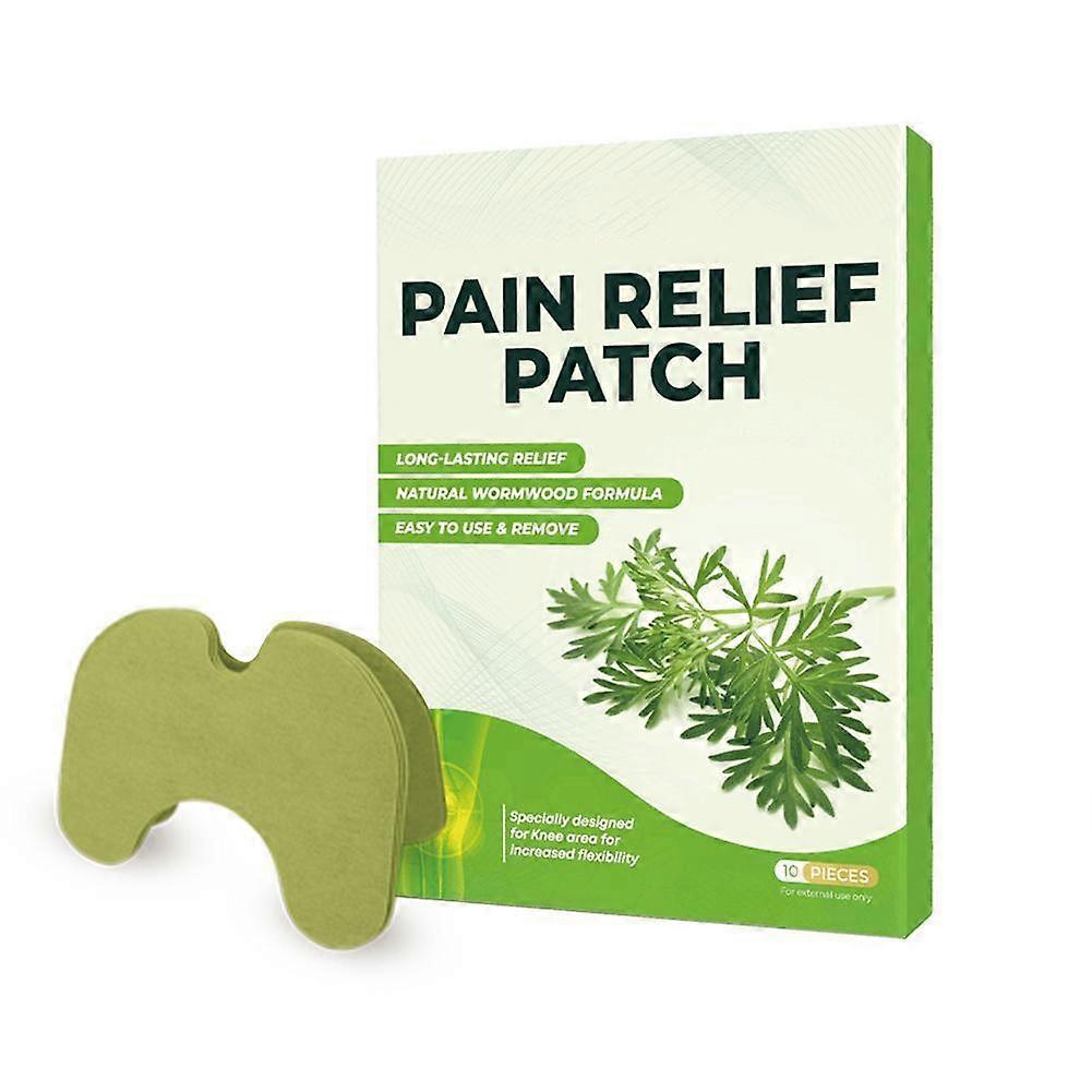 Cujmh Knee Joint Pain Relief Patch 10pcs Herbal Heating Pads for Arthritis Muscle Strain