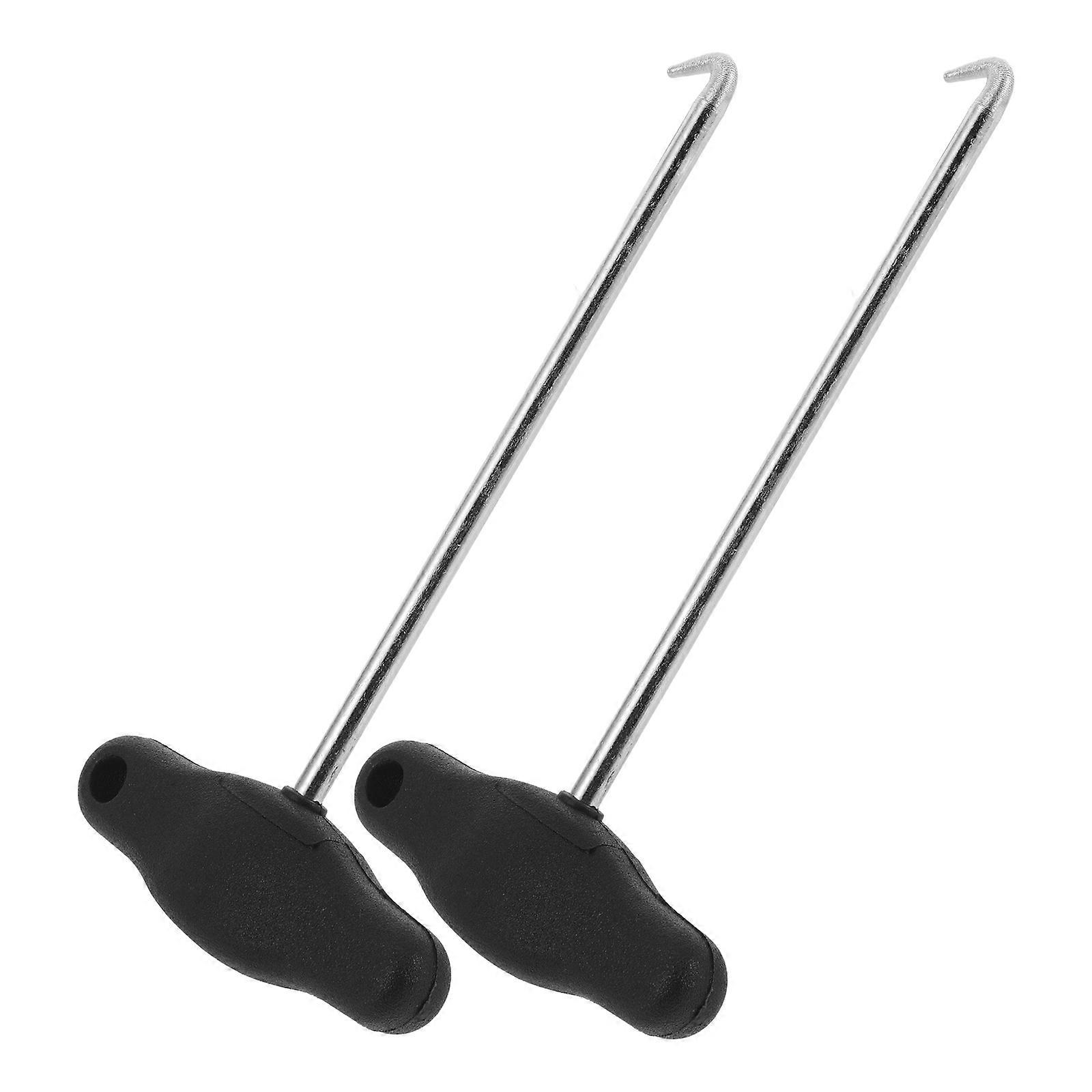 Boot Lace Tightener for Ice Skates Steel Shoe Lace Tightener 2Pcs Tool