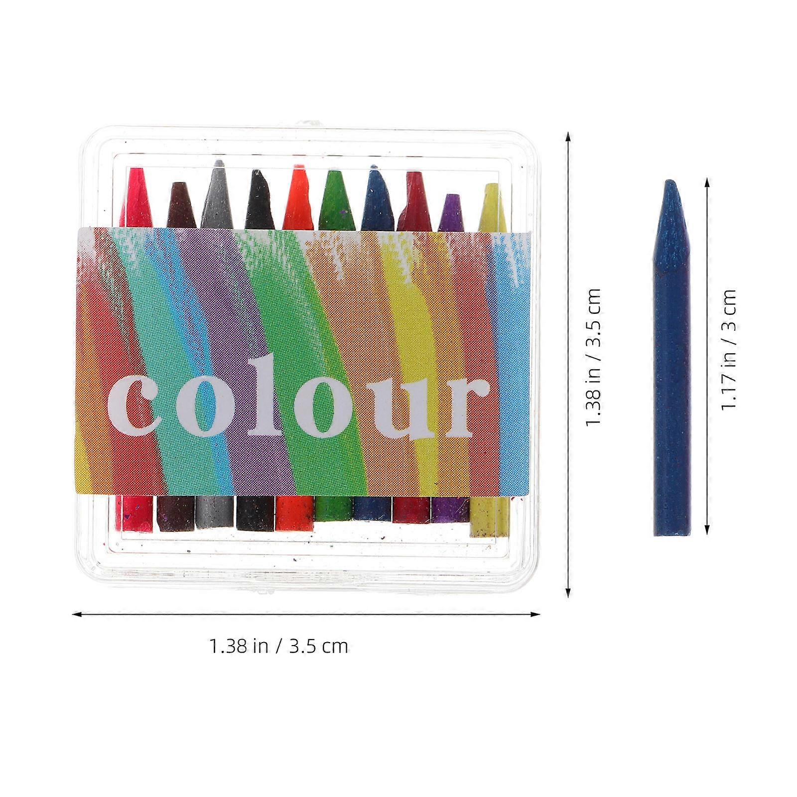 Colorful Crayons Mini Crayon Packs for Decoration 8 Boxes