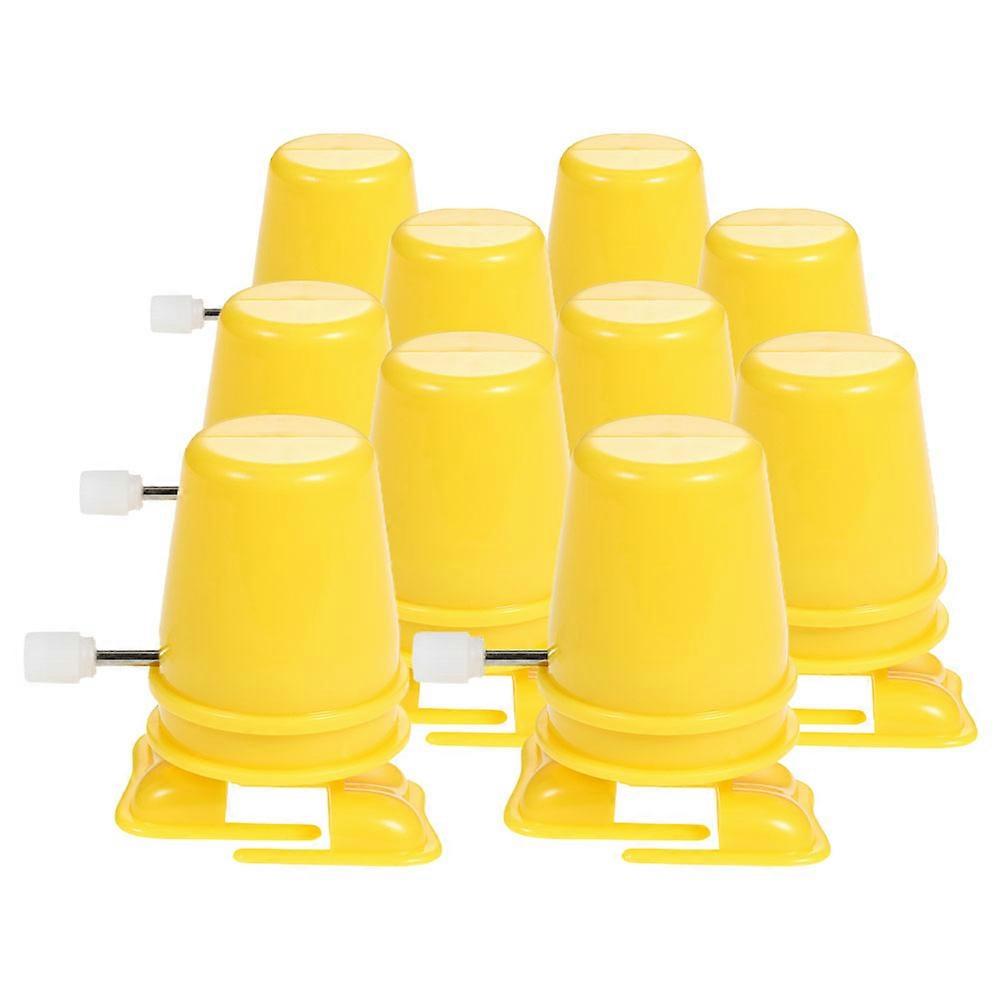 Clockwork Movement Replacement Parts for DIY Craft 10Pcs Plastic Accessories