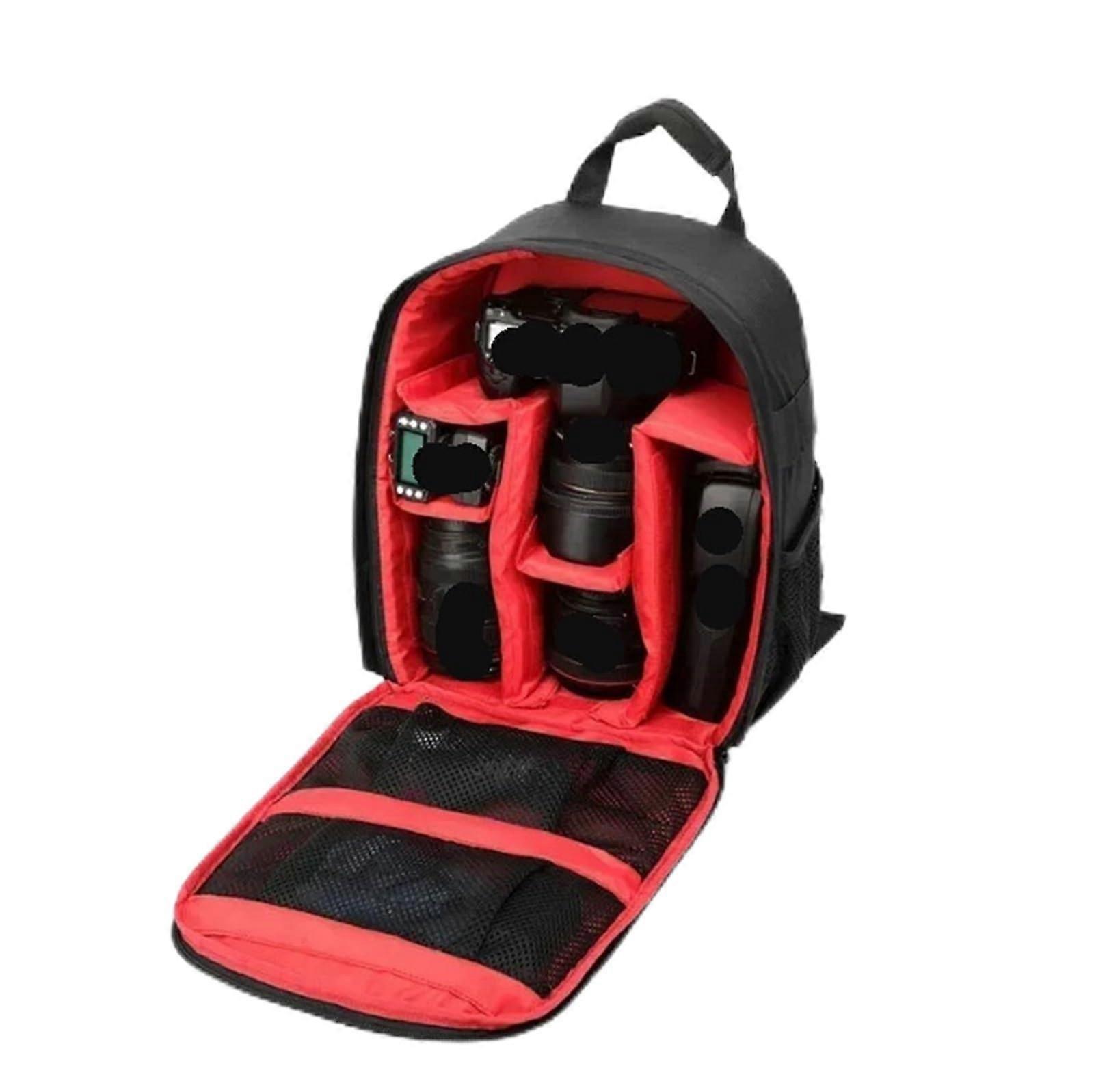 Multi-Functional Outdoor Camera Backpack DSLR Shoulder Bag For Video And Digital Photo Gear Case Red