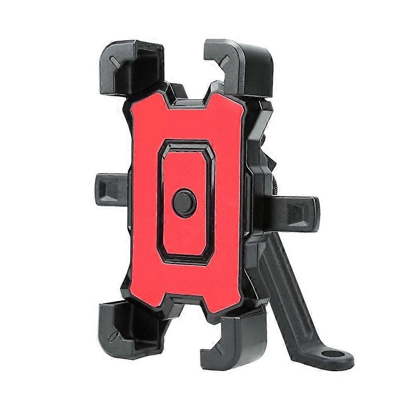 Bicycle Riding Shockproof Bracket Red For Rearview Mirror