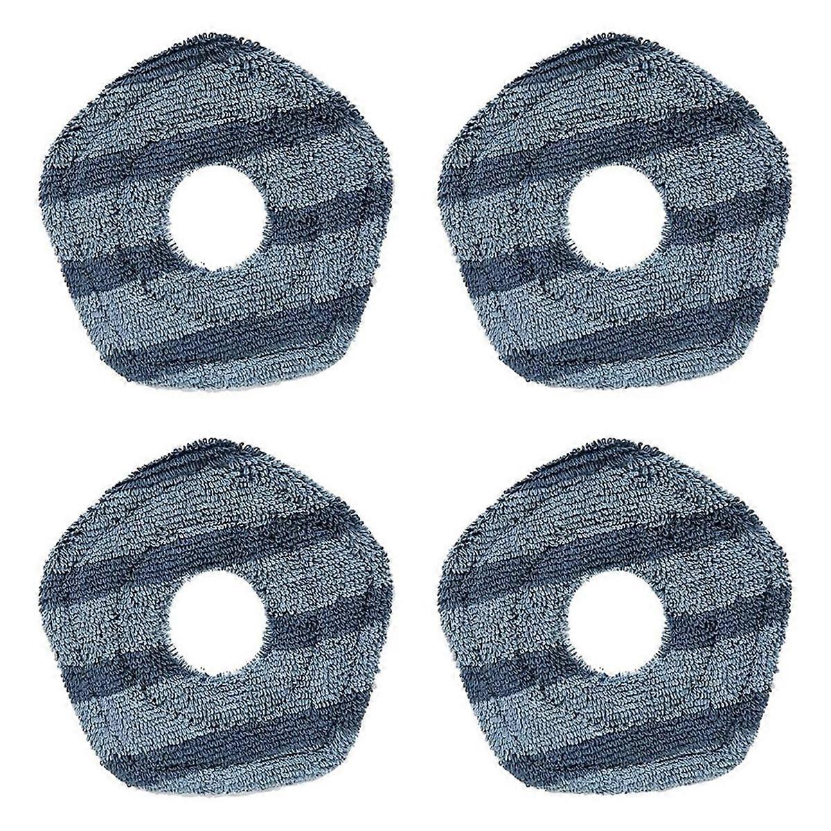 Replaceable and Washable 4-Pack Vacuum Mopping Pads for 
