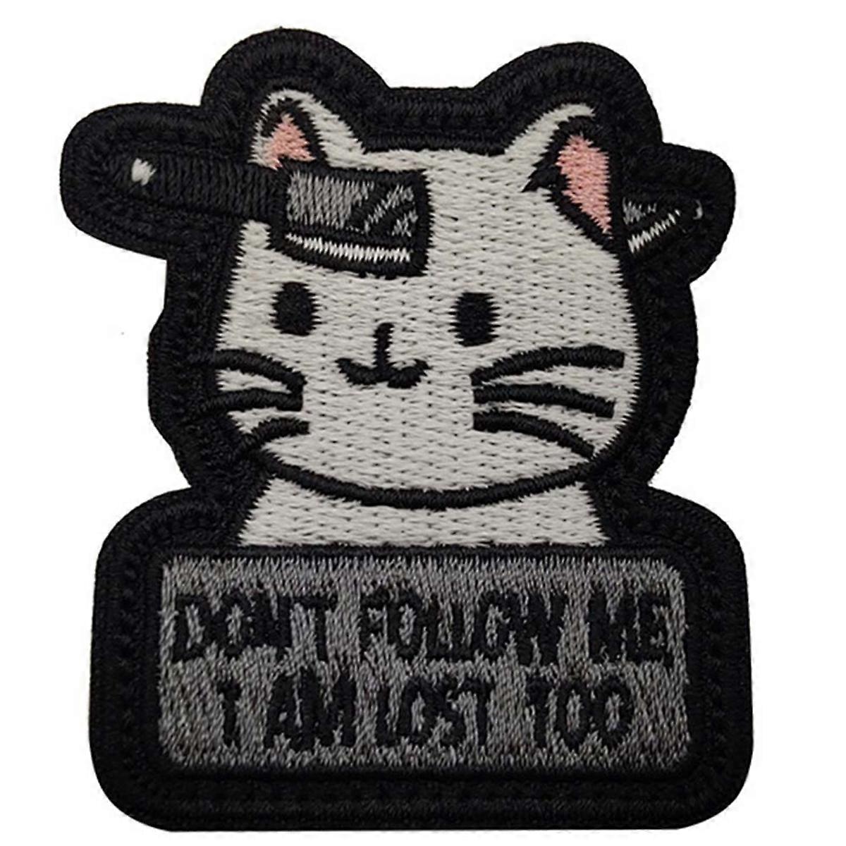Cat Embroidery Patch You are Great Badge Encourage, B